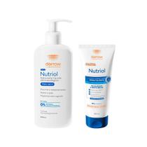 Kit Darrow Nutriol Para Peles Secas - Sabonete Líquido Corporal Hidratante 240ml e Loção Hidratante Corporal Com Perfume 200ml