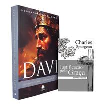 Kit Davi o Homem Segundo o Coração de Deus + Justificação pela Graça Charles Spurgeon