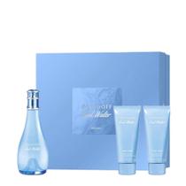 Kit Davidoff Cool Water Woman EdT Feminino 100ml + Bl 75ml + Sg 75ml Kit Davidoff Cool Water Woman EdT Feminino 100ml + Bl 75ml + Sg 75ml