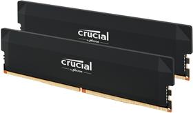 Kit DDR5 RAM Crucial Pro de 64 GB (2x32 GB) 6000 MHz CL40 preto