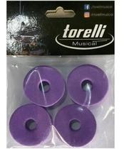 Kit de 04 Base em Eva Para Pratos ( semelhante a Feltro ) Roxo Torelli Kit de 04 Base em Eva Para Pratos ( semelhante a Feltro ) Roxo Torelli