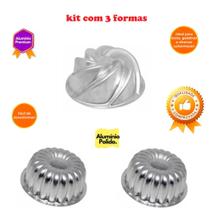 Kit De 1 Forma Vulcão + 2 Forma Suíça Gomada Para Bolo Decorado De Novela