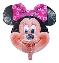 Kit De 10 Balão Metalizado Da Minnie Mouse