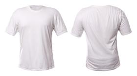 kit de 10 Camisas Para Sublimação na Cor Branca