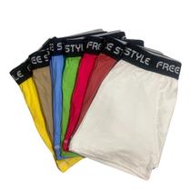 Kit De 10 Cuecas Boxer Adulto Multicor
