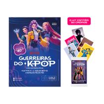 Kit de 10 envelopes com 50 cromos do Livro Ilustrado Oficial Guerreiras do KPop Kit de 10 envelopes com 50 cromos do Livro Ilustrado Oficial Guerreiras do KPop