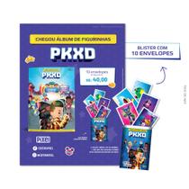 Kit de 10 envelopes com 50 cromos do Livro ilustrado oficial PK XD Kit de 10 envelopes com 50 cromos do Livro ilustrado oficial PK XD