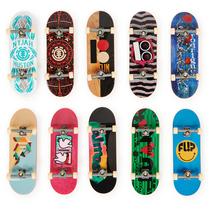 Kit de 10 Fingerboards Colecionáveis Pro DLX para Skate - 6+ anos