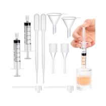 Kit De 10 Peças De Dispensador De Perfume De Plástico Ferramenta De Transferência De Amostras