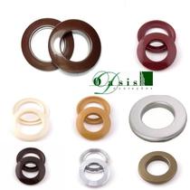 Kit de 10 Peças de Ilhós Redondo Para Varão de Cortina 19mm