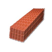 Kit de 10 Telhas PVC Plan Cerâmica 2,42 x 0,88m 6 Ondas Kit de 10 Telhas PVC Plan Cerâmica 2,42 x 0,88m 6 Ondas