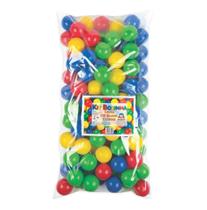 Kit De 100 Bolinhas Para Piscina Coloridas Festa Infantil