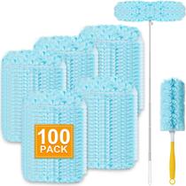 Kit de 100 Refil de Duster NXPPYY com 1 Cabo e 1 Extensor de 122 cm