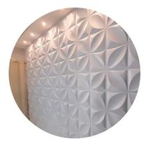 Kit De 12 Placas Decorativa 3d De Revestimento Pvc 50cmx50cm