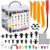 Kit de 1240 Clipes e Fixadores de Pressão para Carro Uolor