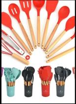 Kit de 13 peças jogo de ultensilios cozinha de silicone Kit de 13 peças jogo de ultensilios cozinha de silicone