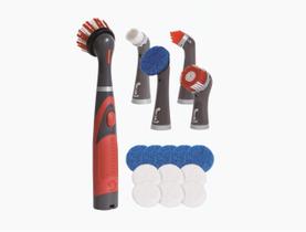 Kit de 18 Peças da Escova de Esfoliação Rubbermaid Reveal Power Scrubber