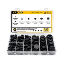 Kit De 188 Peças De Plugues De Borracha Para Fiação, Eletrodomésticos E Encanamento