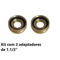 kit de 2 adaptadores de 1.1/2" para mangueira de incêndio kit de 2 adaptadores de 1.1/2" para mangueira de incêndio