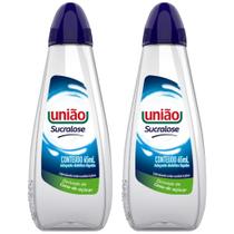Kit de 2 Adoçantes líquido 65ml Sucralose União Kit de 2 Adoçantes líquido 65ml Sucralose União