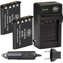 Kit de 2 Baterias NP-45 Big Mike's com Carregador para Fujifilm Kit de 2 Baterias NP-45 Big Mike's com Carregador para Fujifilm