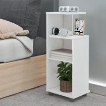 Kit de 2 Cabeceiras Compacta Funcional Branco Kit de 2 Cabeceiras Compacta Funcional Branco