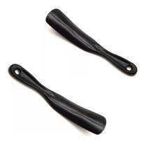 Kit De 2 Calçadeiras Pretas Clássica Calçar Calçado Sapato tênis bota Kit De 2 Calçadeiras Pretas Clássica Calçar Calçado Sapato tênis bota