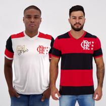 Kit de 2 Camisas Flamengo Retrô - Braziline