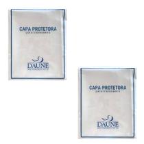 Kit de 2 Capa de Travesseiro Impermeáveis Com Zíper