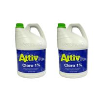 Kit de 2 Cloros 1.0% Attiv Clean Archote 5 litros Kit de 2 Cloros 1.0% Attiv Clean Archote 5 litros