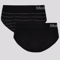 Kit de 2 Cuecas Slip Mash Preta