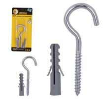 Kit de 2 de gancho com bucha 520X80MM - Startools