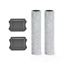 Kit de 2 filtros secos e 2 rolos de escova de reposição Tineco Kit de 2 filtros secos e 2 rolos de escova de reposição Tineco