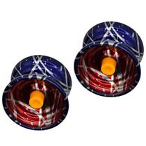 Kit De 2 Ioiôs de Metal Com Rolamento Substituível Alumínio do Iniciante ao Profissional