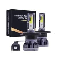 Kit de 2 Lâmpadas de Farol de Carro LED H4 H7 H1 - 20000lm - 12V (H8 H11 9005 9006 9004 H3 Hb5)