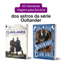 Kit de 2 livros da série Clanlands - viagem pela Escócia