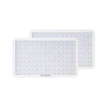 Kit de 2 Luzes amaran Pano 60c 60W Painel RGBWW Full Color com 12 Efeitos de Iluminação e Modo de Operação Rápida (Branco) Kit de 2 Luzes amaran Pano 60c 60W Painel RGBWW Full Color com 12 Efeitos de Iluminação e Modo de Operação Rápida (Branco)