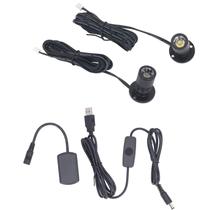 Kit de 2 Mini Spots de LED Yulatik USB 5V Dimerizáveis Kit de 2 Mini Spots de LED Yulatik USB 5V Dimerizáveis