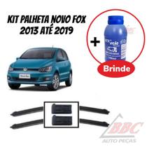 Kit de 2 Palhetas para Limpador de Parabrisa Dianteiro para Novo Fox 2013 ate 2019 Kit de 2 Palhetas para Limpador de Parabrisa Dianteiro para Novo Fox 2013 ate 2019