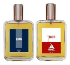 Kit De 2 Perfumes 100Ml - Eros + Thor