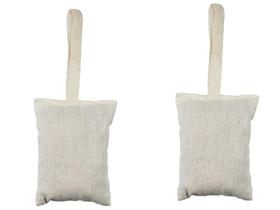Kit de 2 sacos aromaticos antimofo com cedro natural Kit de 2 sacos aromaticos antimofo com cedro natural