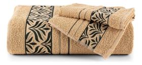 Kit De 2 Toalhas Felpudas Floral Hipoalergênicas Multicolors