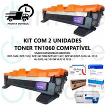 KIT De 2 Toner Compatível TN1060 Dcp-1602 Dcp-1617 HL-1210 HL-1212 DCP-1510 DCP-1510 KIT De 2 Toner Compatível TN1060 Dcp-1602 Dcp-1617 HL-1210 HL-1212 DCP-1510 DCP-1510