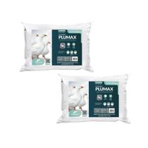 Kit de 2 Travesseiros Plumax Macio - Alto