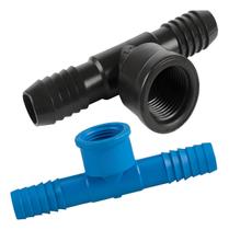 Kit de 2 Unidades de Conexão Tee C/ Rosca Central de 2 Polegadas P/ Irrigação Hidráulica