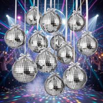 Kit de 20 Balões Espelhados Disco Prata 56 cm JolliLudo Kit de 20 Balões Espelhados Disco Prata 56 cm JolliLudo