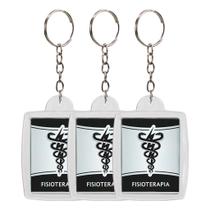 Kit De 20 Chaveiros Acrílicos 3x4 Para Festas Formaturas Fisioterapia
