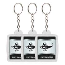 Kit De 20 Chaveiros Acrílicos Para Lembrancinha Formatura Enfermagem