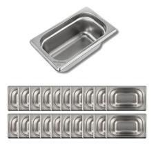 Kit De 20 Cubas Gastronomicas Gn 1/9 65mm Gourmet Mix