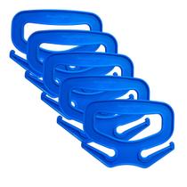 Kit De 20 Unidades Alça Plástica Suporte Para Sacolas 10kg Kit De 20 Unidades Alça Plástica Suporte Para Sacolas 10kg